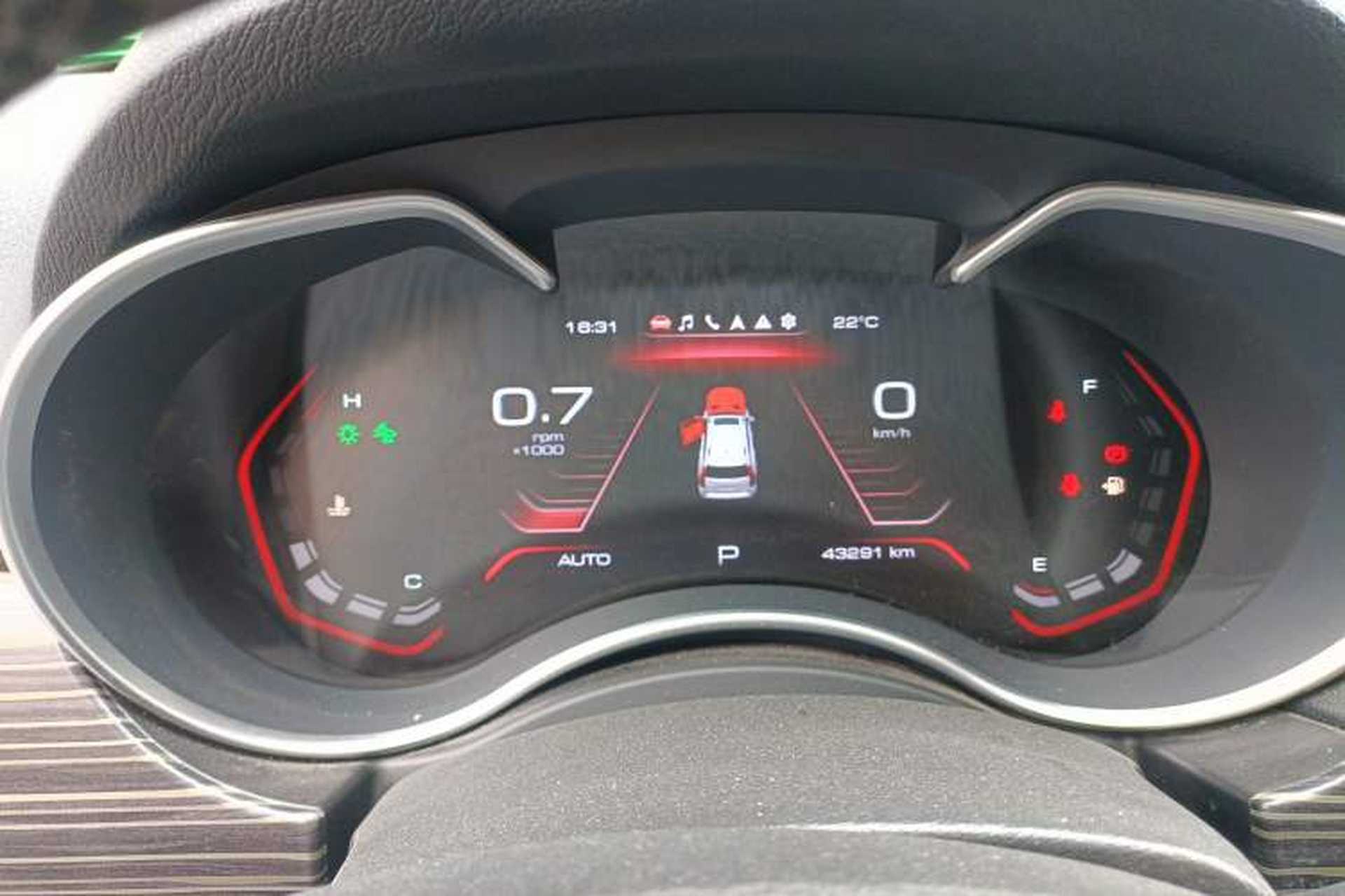 Used Haval H9 2022 2.0T Gasoline 4x4 Luxury 7-Seater Instrument Cluster