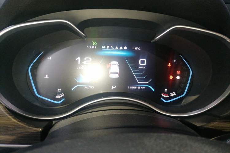 Used Haval H9 2022 2.0T Gasoline 4x4 Smart Enjoyment Version 5 Seats Instrument Cluster