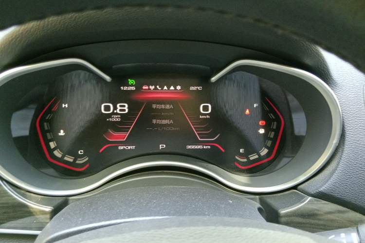 Used Haval H9 2022 2.0T Gasoline 4x4 Elite Model 5 Seats Instrument Cluster