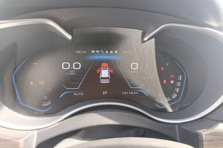 Used Haval H9 2022 2.0T Gasoline 4x4 Smart Enjoyment Version 5 Seats Instrument Cluster