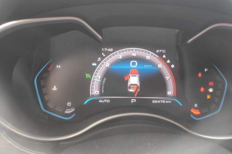 Used Haval H9 2022 2.0T Gasoline 4x4 Smart Enjoyment Version 5 Seats Instrument Cluster