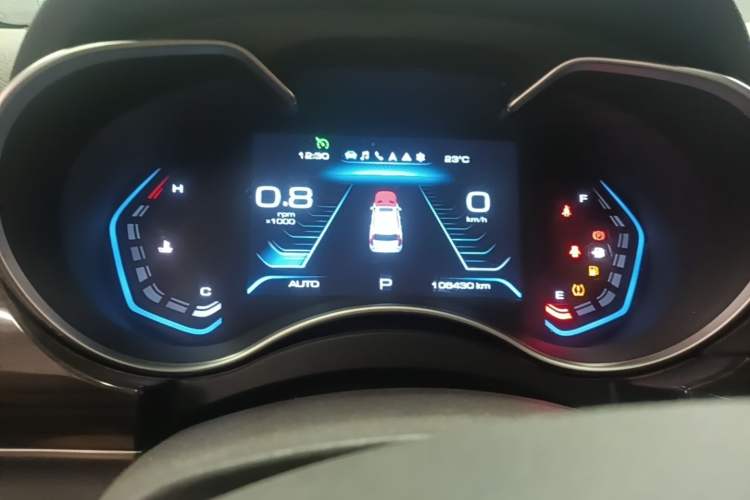 Used Haval H9 2022 2.0T Gasoline 4x4 Elite Model 5 Seats Instrument Cluster