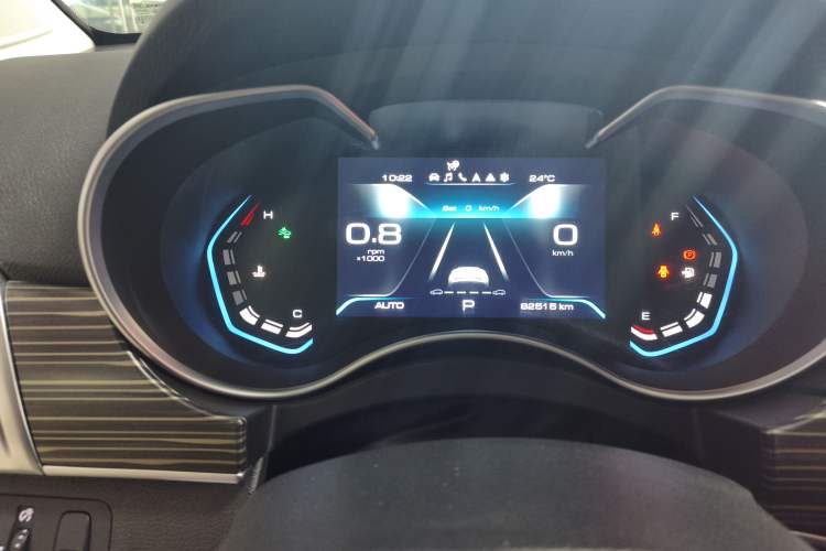 Used Haval H9 2022 2.0T Gasoline 4x4 Luxury 7-Seater Instrument Cluster