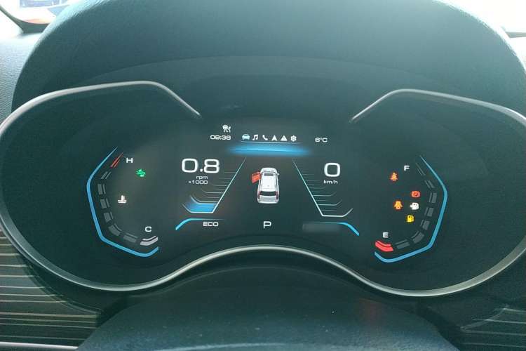 Used Haval H9 2022 2.0T Gasoline 4x4 Premium 5-Seater Instrument Cluster