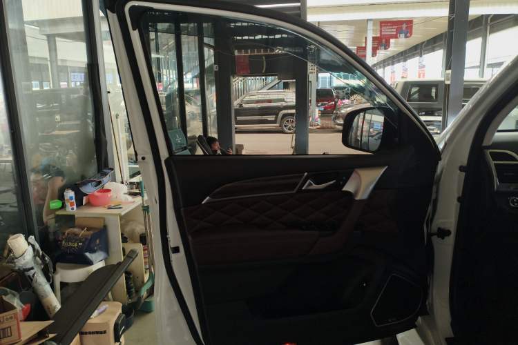Used Haval H9 2022 2.0T Gasoline 4x4 Smart Enjoyment Version 5 Seats Left Front Door Interior