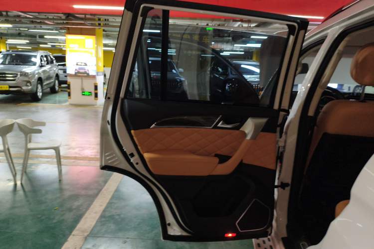 Used Haval H9 2022 2.0T Gasoline 4x4 Elite Model 5 Seats Left Rear Door Interior