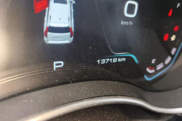 Used Haval H9 2022 2.0T Gasoline 4x4 Comfort Version 7 Seats Odometer Close Up
