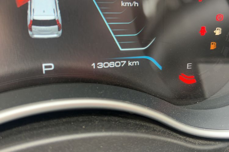 Used Haval H9 2022 2.0T Gasoline 4x4 Elite Model 5 Seats Odometer Close Up