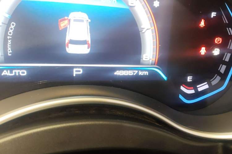 Used Haval H9 2022 2.0T Gasoline 4x4 Elite Model 5 Seats Odometer Close Up