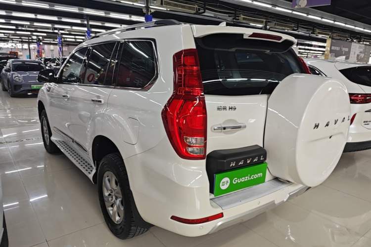 Used Haval H9 2022 2.0T Gasoline 4x4 Comfort Version 7 Seats Rear Left 45 Deg