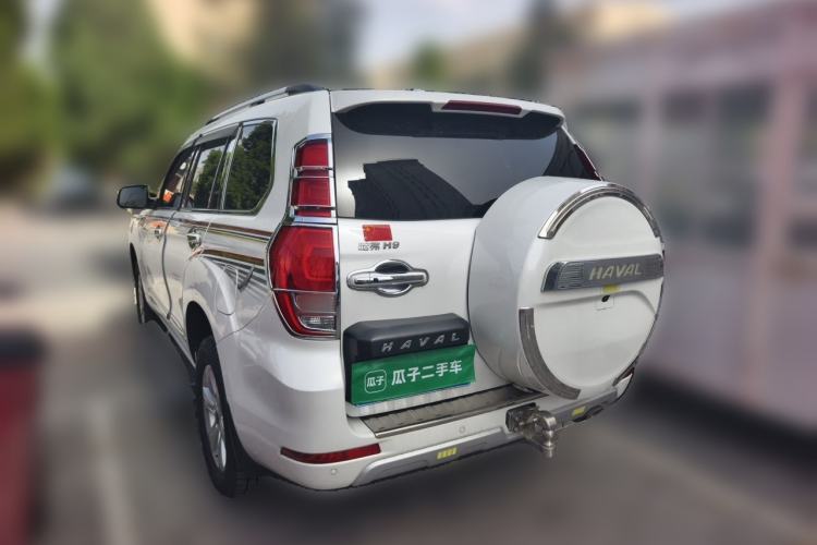 Used Haval H9 2022 2.0T Gasoline 4x4 Luxury 7-Seater Rear Left 45 Deg
