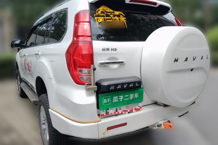 Used Haval H9 2022 2.0T Gasoline 4x4 Smart Enjoyment Version 5 Seats Rear Left 45 Deg