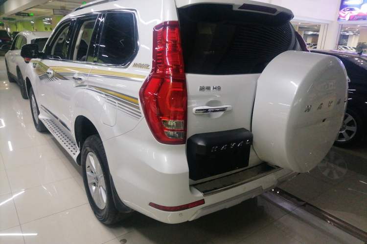 Used Haval H9 2022 2.0T Gasoline 4x4 Smart Enjoyment Version 5 Seats Rear Left 45 Deg