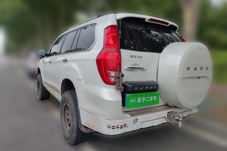 Used Haval H9 2022 2.0T Gasoline 4x4 Premium 5-Seater Rear Left 45 Deg