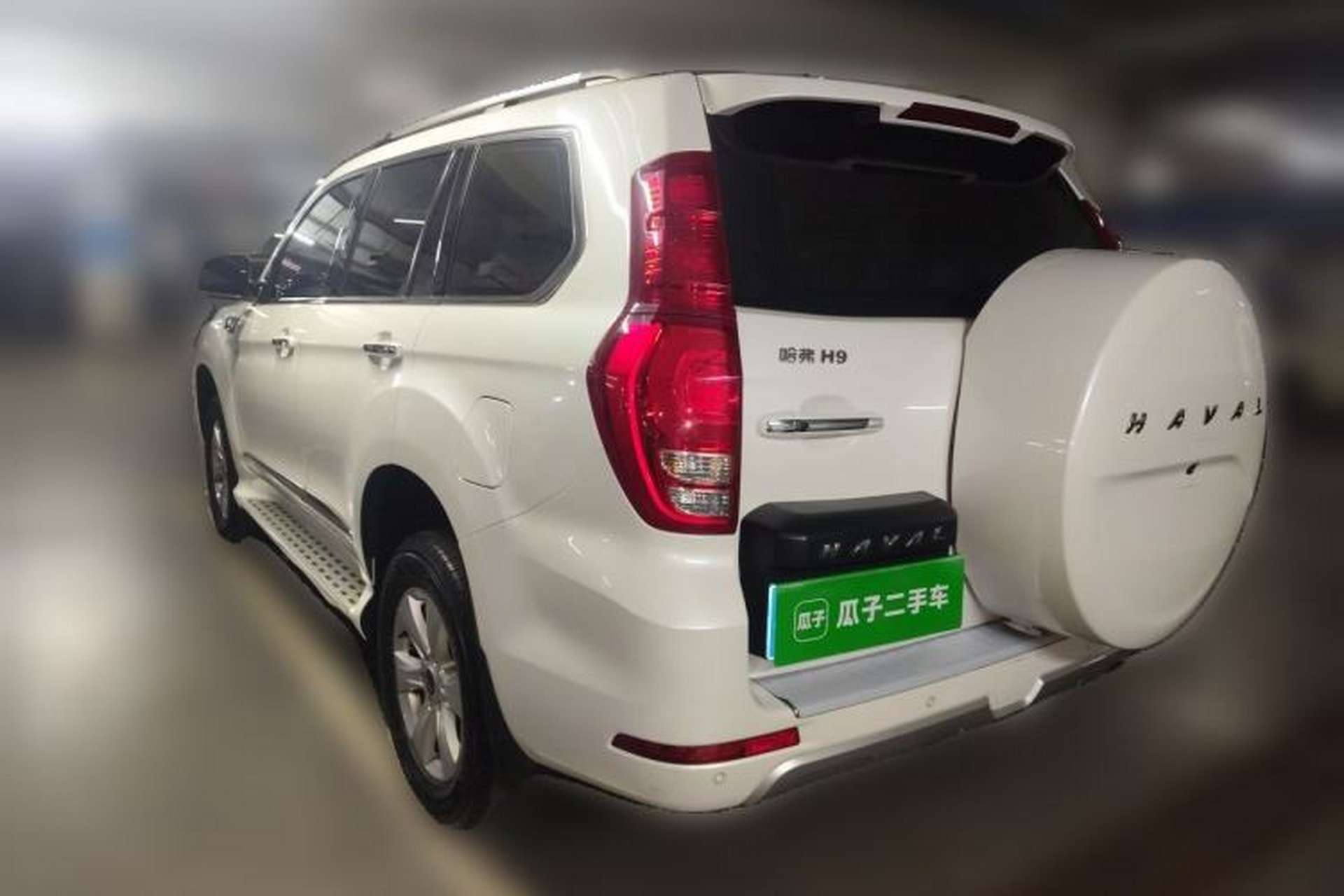 Used Haval H9 2022 2.0T Gasoline 4x4 Smart Enjoyment Version 5 Seats Rear Left 45 Deg