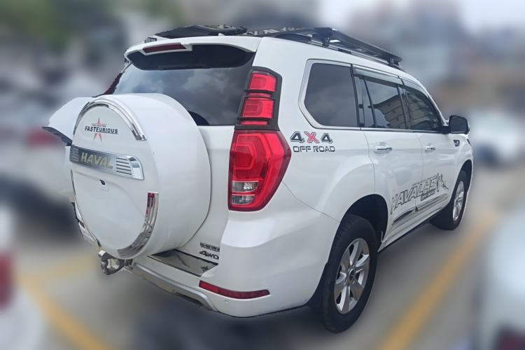 Used Haval H9 2022 2.0T Gasoline 4x4 Premium 5-Seater Rear Right 45 Deg