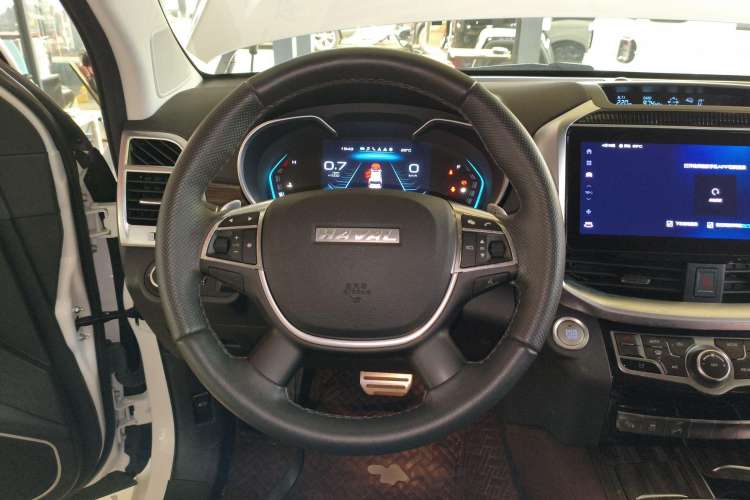 Used Haval H9 2022 2.0T Gasoline 4x4 Smart Enjoyment Version 5 Seats Steering Wheel