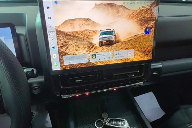 Used Haval H9 2024 2.0T Gasoline All-Wheel-Drive Extreme Edition Audio And AC Panel