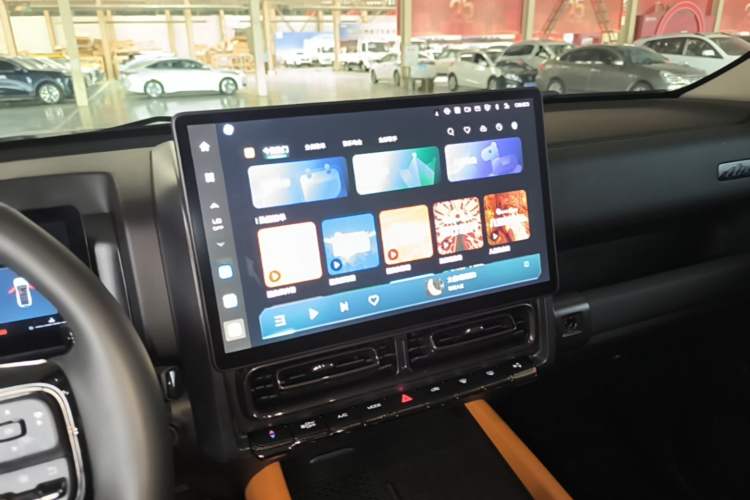 Used Haval H9 2024 2.0T Gasoline All-Wheel-Drive Extreme Edition Audio And AC Panel