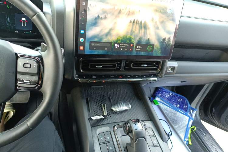 Used Haval H9 2024 2.0T Gasoline All-Wheel-Drive Extreme Edition Audio And AC Panel