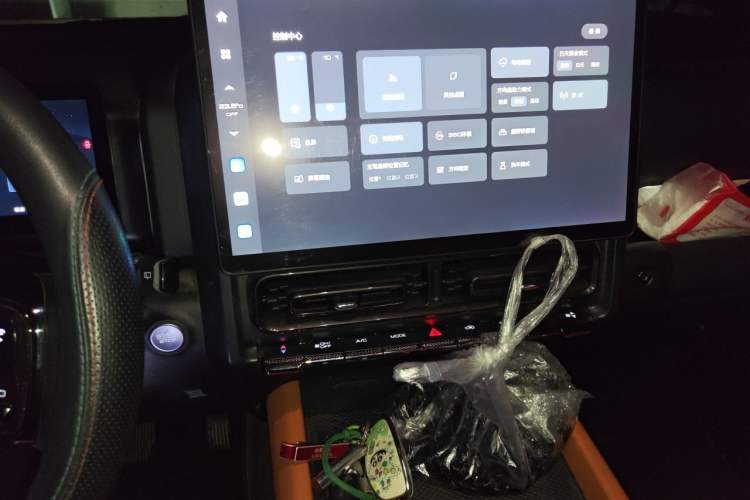 Used Haval H9 2024 2.0T Gasoline All-Wheel-Drive Extreme Edition Audio And AC Panel