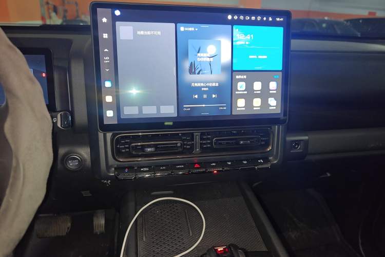 Used Haval H9 2024 2.4T Diesel 4x4 Territory Edition Audio And AC Panel