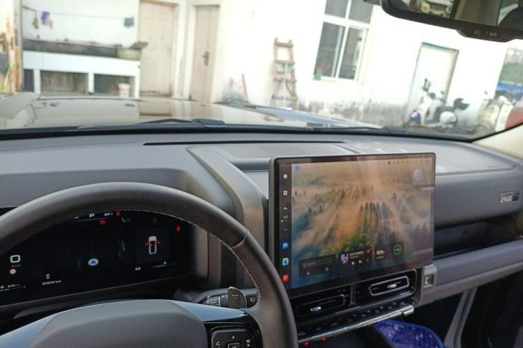 Used Haval H9 2024 2.0T Gasoline All-Wheel-Drive Extreme Edition Center Console
