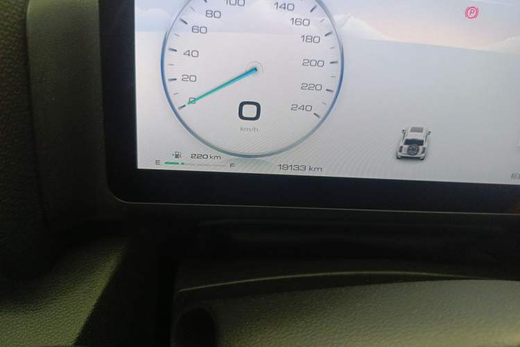 Used Haval H9 2024 2.4T Diesel 4x4 Extreme Edition Odometer Close Up