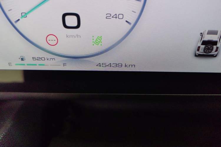 Used Haval H9 2024 2.4T Diesel 4x4 Extreme Edition Odometer Close Up
