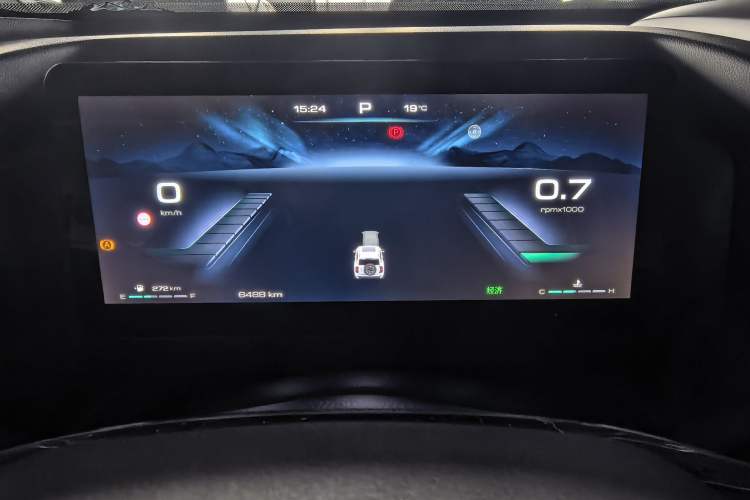 Used Haval H9 2024 2.4T Diesel 4x4 Extreme Edition Odometer Close Up