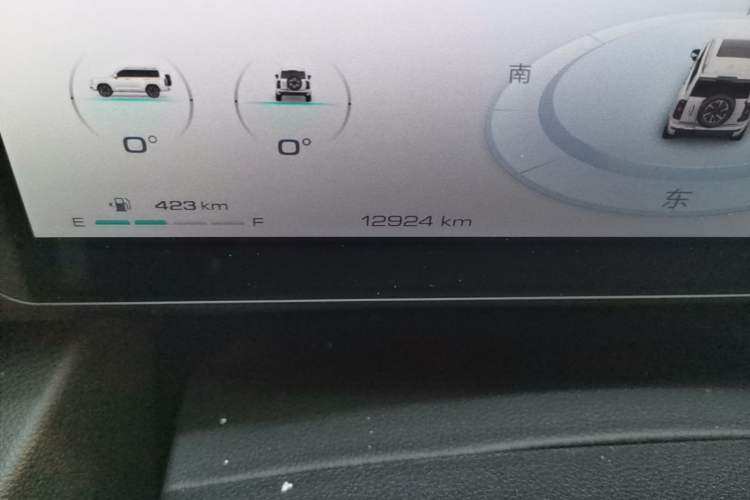 Used Haval H9 2024 2.4T Diesel 4x4 Extreme Edition Odometer Close Up