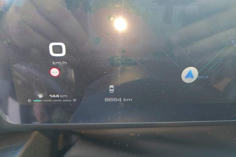 Used Haval H9 2024 2.0T Gasoline 4x4 Territory Edition Odometer Close Up