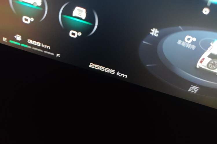 Used Haval H9 2024 2.4T Diesel 4x4 Extreme Edition Odometer Close Up