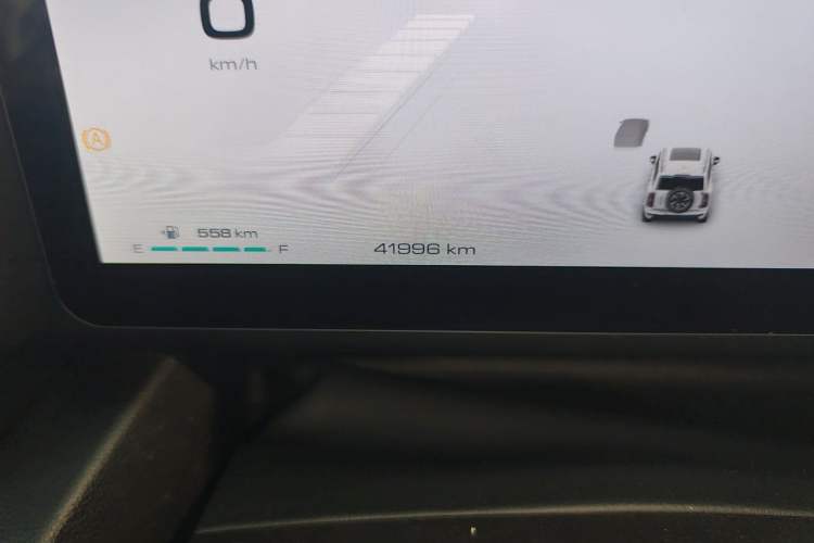 Used Haval H9 2024 2.0T Gasoline All-Wheel-Drive Extreme Edition Odometer Close Up