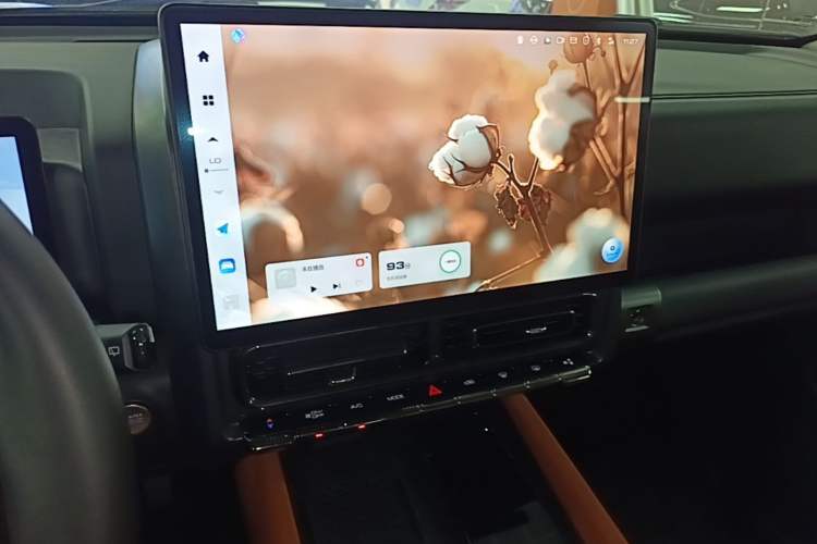 Used Haval H9 2024 2.0T Gasoline All-Wheel-Drive Extreme Edition Audio And AC Panel