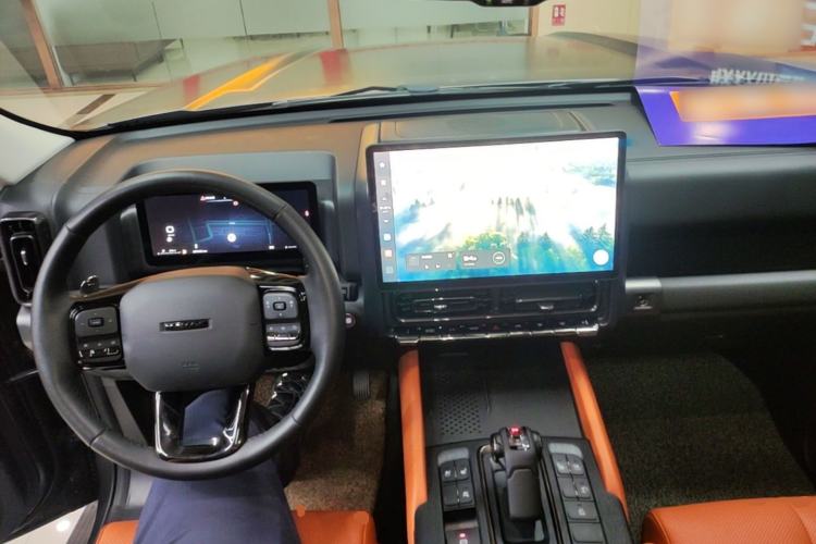 Used Haval H9 2024 2.0T Gasoline All-Wheel-Drive Extreme Edition Center Console