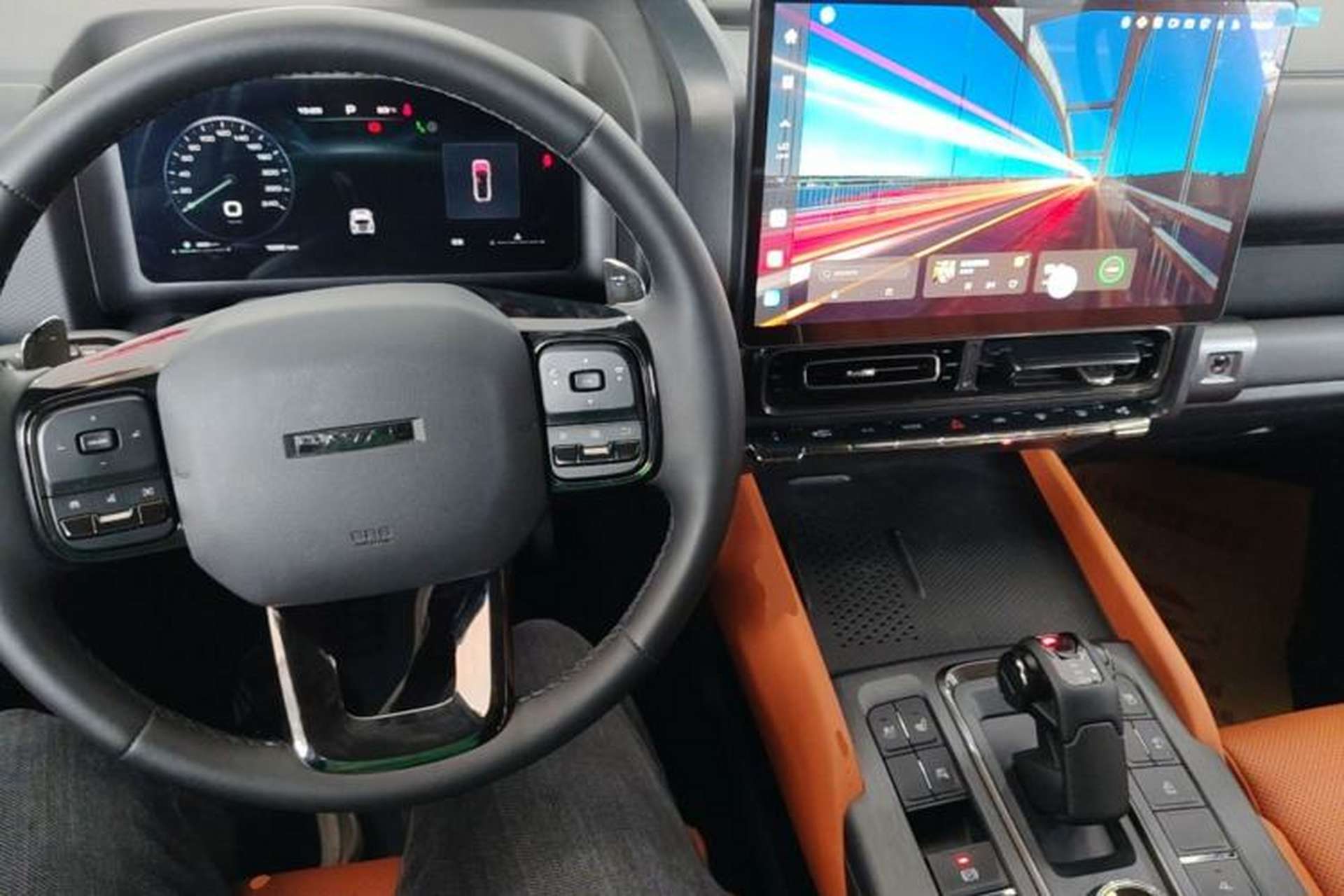 Used Haval H9 2024 2.0T Gasoline All-Wheel-Drive Extreme Edition Center Console