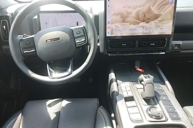 Used Haval H9 2024 2.0T Gasoline All-Wheel-Drive Extreme Edition Center Console