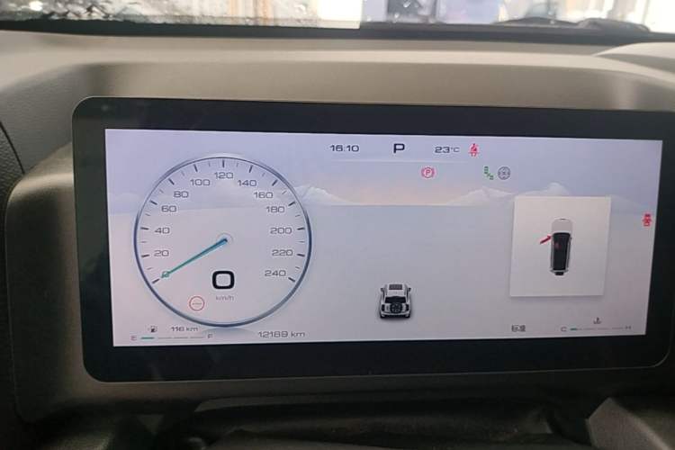 Used Haval H9 2024 2.0T Gasoline All-Wheel-Drive Extreme Edition Instrument Cluster