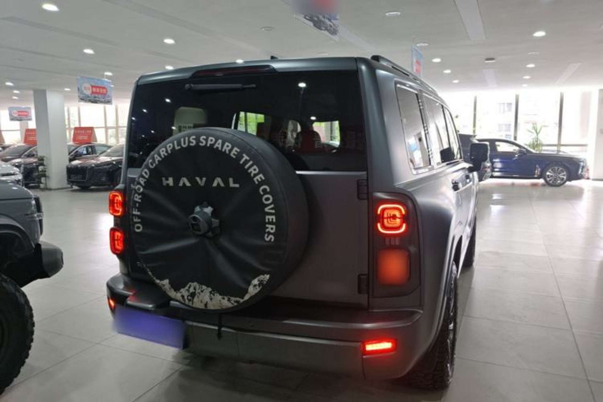 Used Haval H9 2024 2.0T Gasoline All-Wheel-Drive Extreme Edition Rear Right 45 Deg