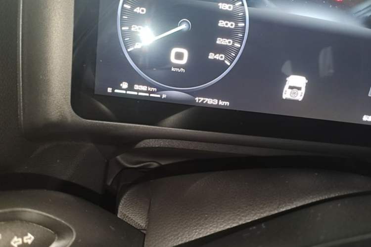 Used Haval H9 2024 2.0T Gasoline All-Wheel-Drive Extreme Edition Odometer Close Up