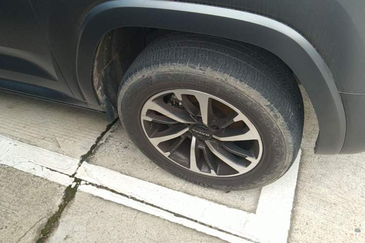 Used Haval H9 2024 2.0T Gasoline All-Wheel-Drive Extreme Edition Right Front Wheel Hub