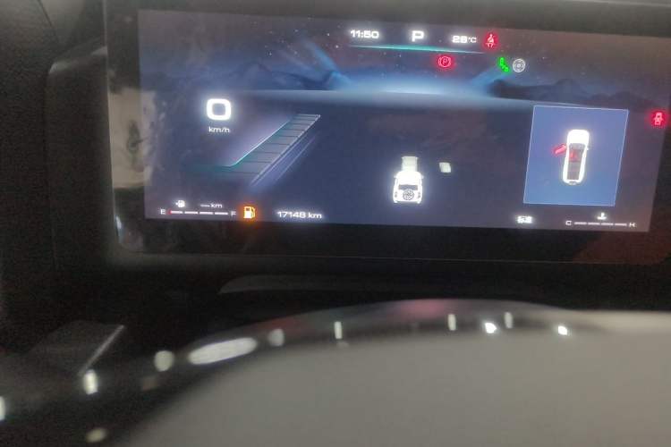 Used Haval H9 2024 2.0T Gasoline 4x4 Territory Edition Odometer Close Up