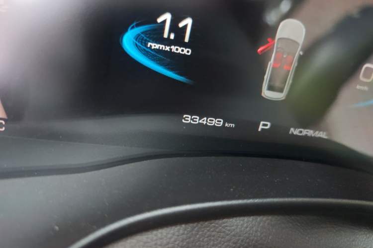 Used Haval JOLION 2021 1.5T Automatic Grand Three-Volume Version Odometer Close Up