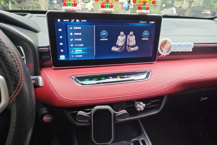 Used Haval JOLION 2021 1.5T Automatic Four-Door Version Audio And AC Panel