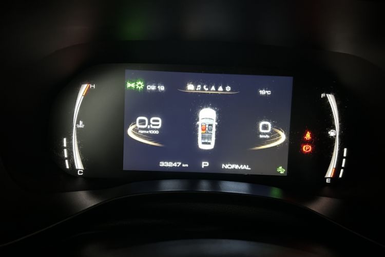 Used Haval JOLION 2021 1.5T Automatic Four-Door Version Odometer Close Up