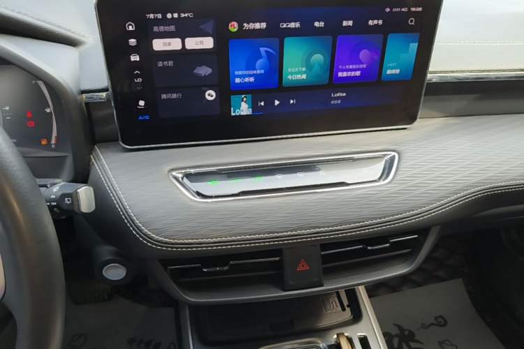 Used Haval JOLION 2021 1.5T Automatic Grand Three-Volume Version Audio And AC Panel