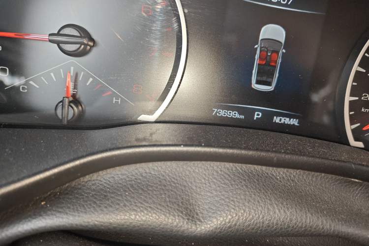 Used Haval JOLION 2021 1.5T Automatic Big Second Edition Odometer Close Up