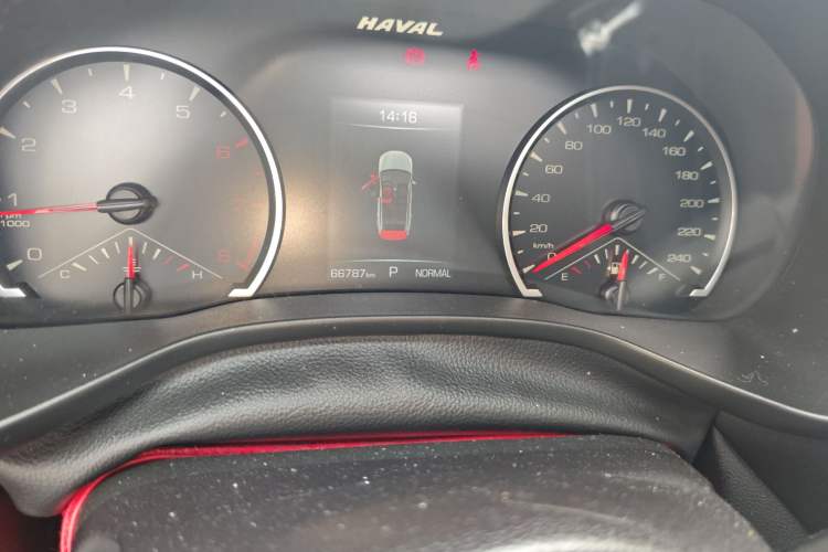 Used Haval JOLION 2021 1.5T Automatic Big Second Edition Odometer Close Up