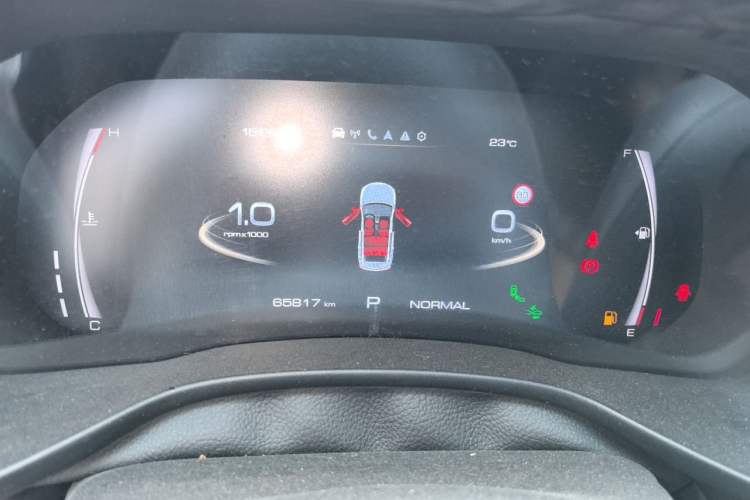 Used Haval JOLION 2021 1.5T Automatic Four-Door Version Odometer Close Up